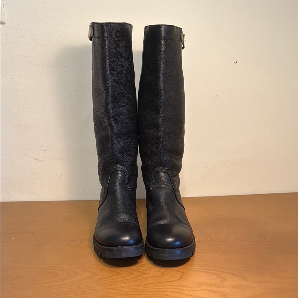 Jil Sander Classic Motorcycle Riding Boots